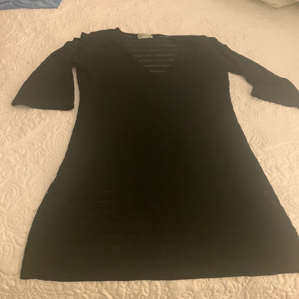 WOMEN’S BLACK COVERUP